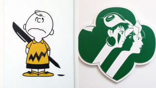 Illustration for article titled What if famous brands used famous cartoon characters as their logos?